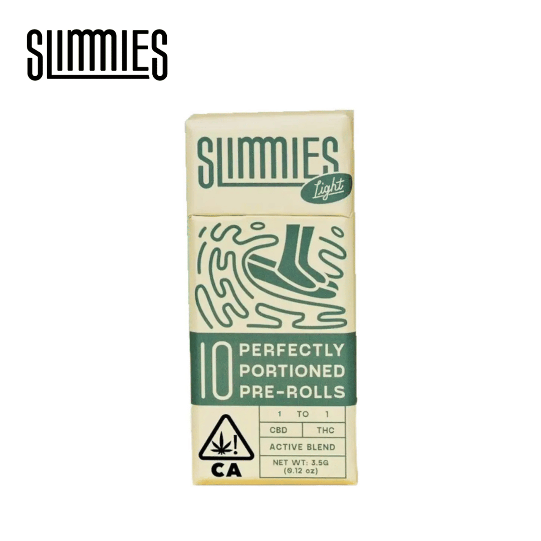 Slimmies - Apple Fritters - 10-pk 1:1 CBD:THC Pre-Rolls - 3.5g - Slimmies - 1:1 CBD:THC - $29.99 - Pre-Roll Packs