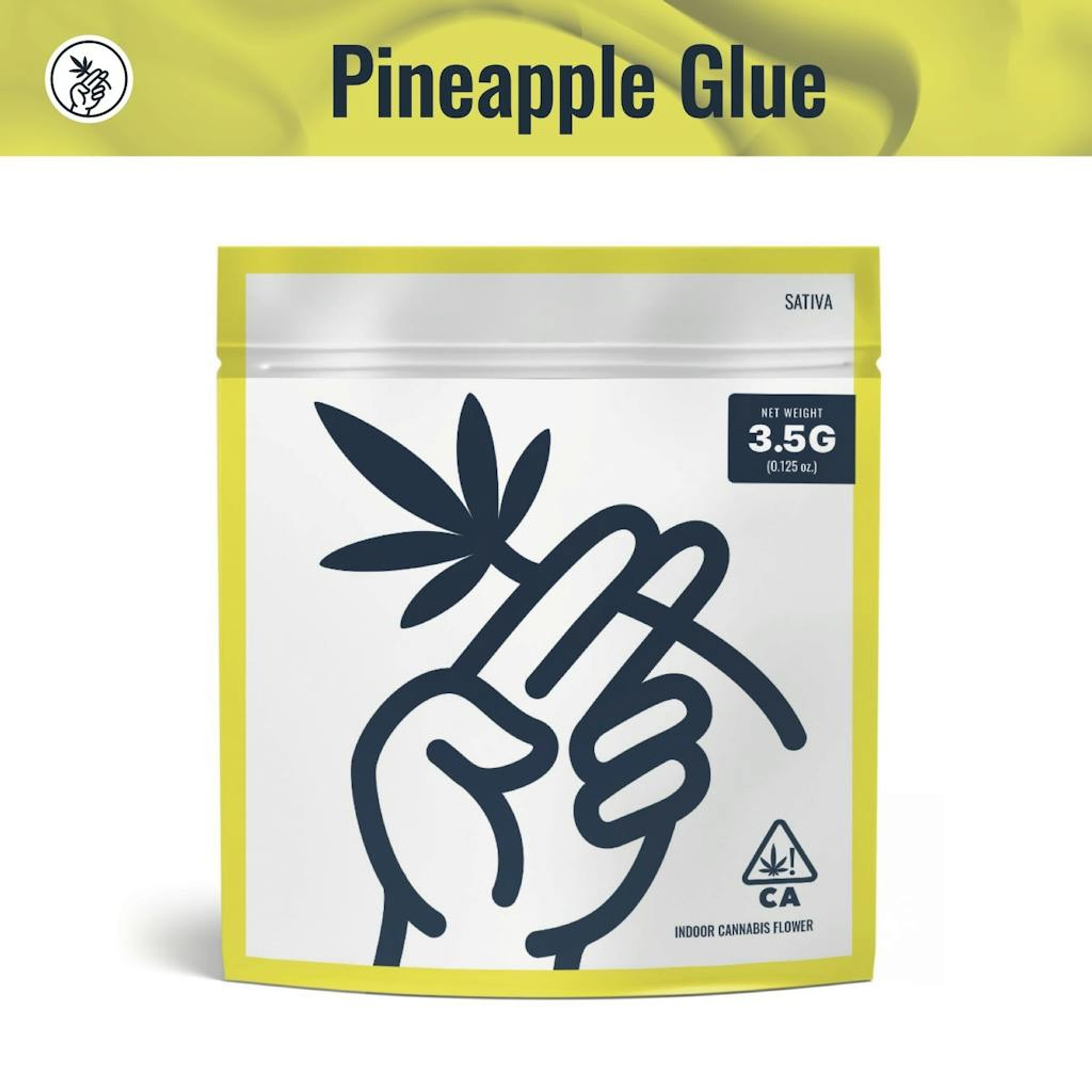 Pineapple Glue - 3.5g - WeGrow - 3.5g - Sativa - $35 - Flower/Infused Flower (3.5 Grams)