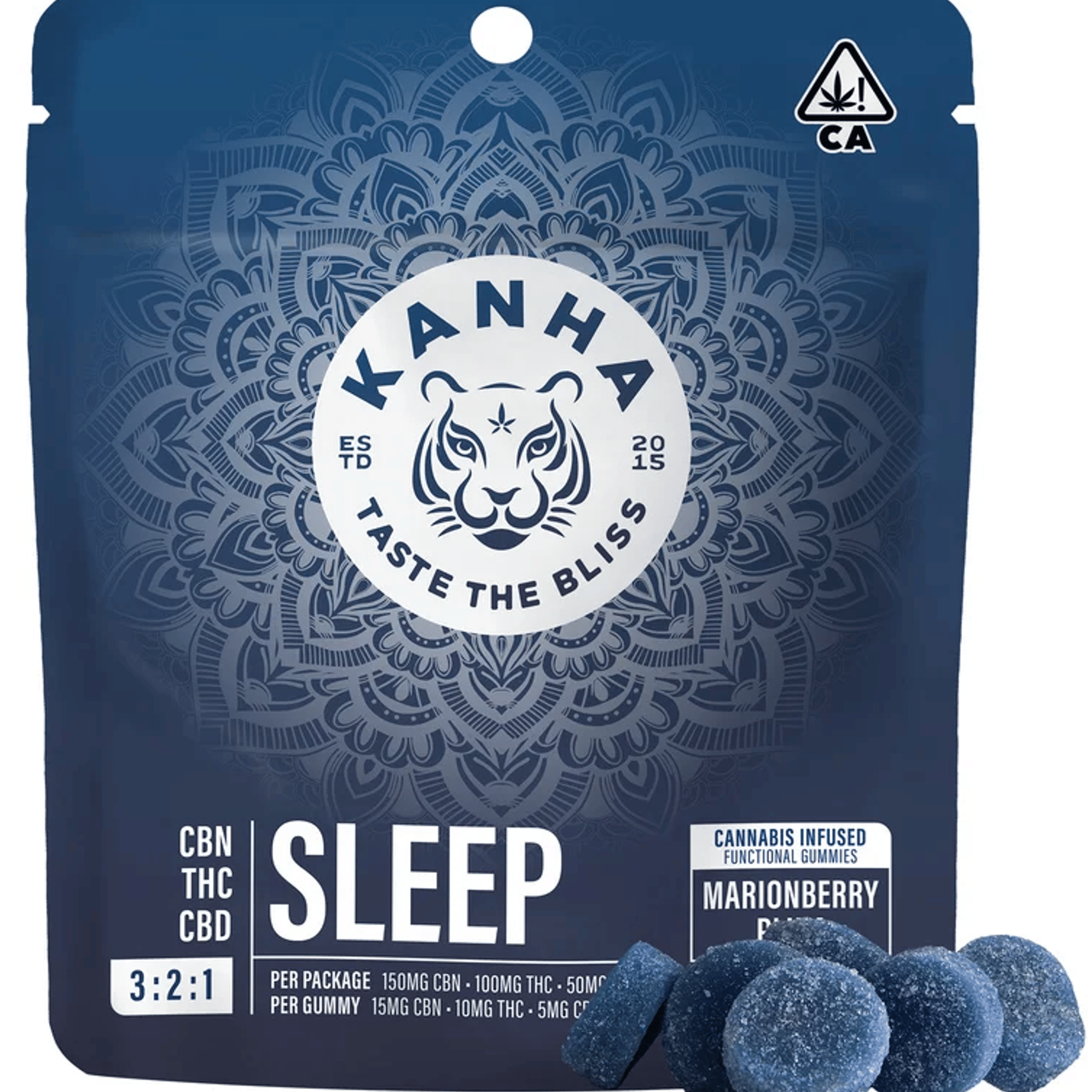 SLEEP 3:2:1 Marionberry Plum Nano - Kanha - - $21 - Edible
