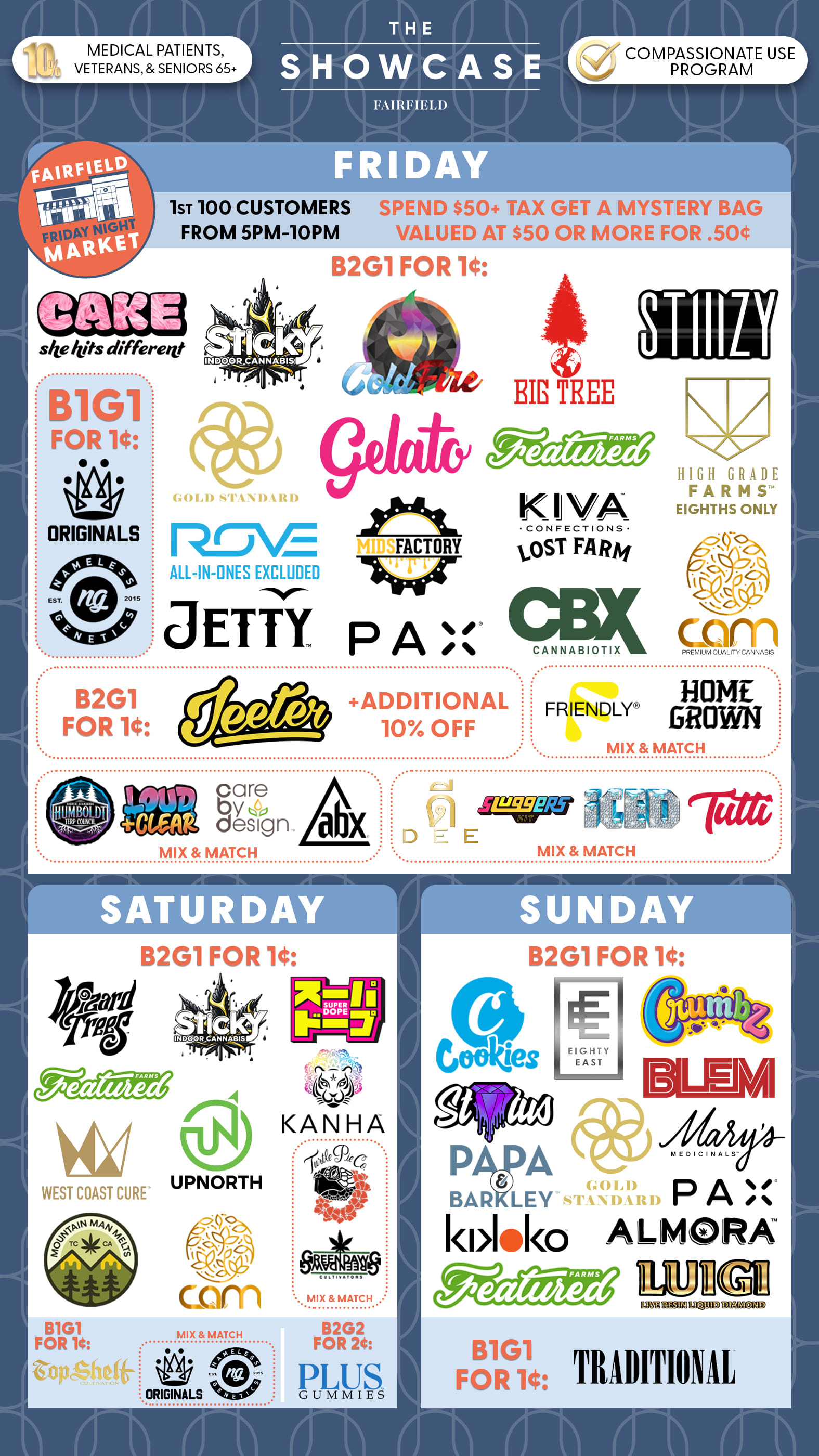 *DAILY DEALS valid through 03/31/26* - The Showcase - Daily Deals - $0.01 - Accessories