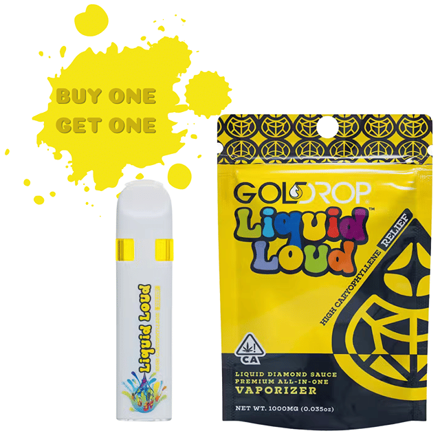 Gummy Worms 'Liquid Loud' Caryophyllene Relief AIO 1g