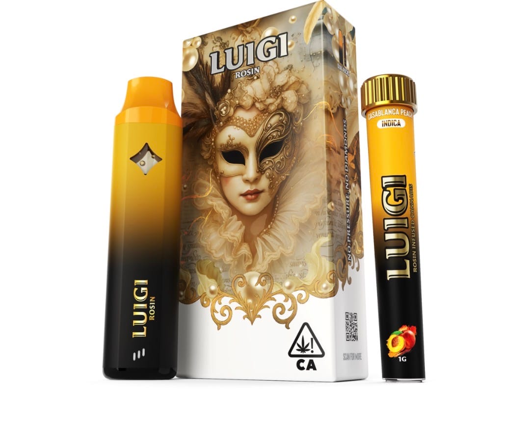 Luigi - Rosin Casablanca Peach AIO 1g + Infused Bubble Hash Rosin Pre-Roll 1G PROMO - Luigi - Luigi - Rosin Casablanca Peach AIO 1g + Infused Bubble Hash Rosin Pre-Roll 1G PROMO - $72 - Disposable