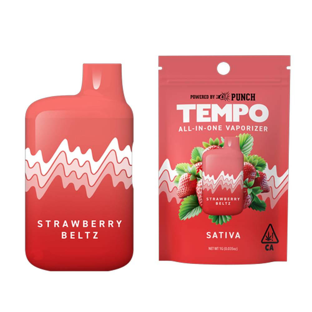Strawberry Beltz (S) -  AIO 1g *B2G1 EVERYDAY* - Tempo - Strawberry Beltz (S) - $25 - Cartridges