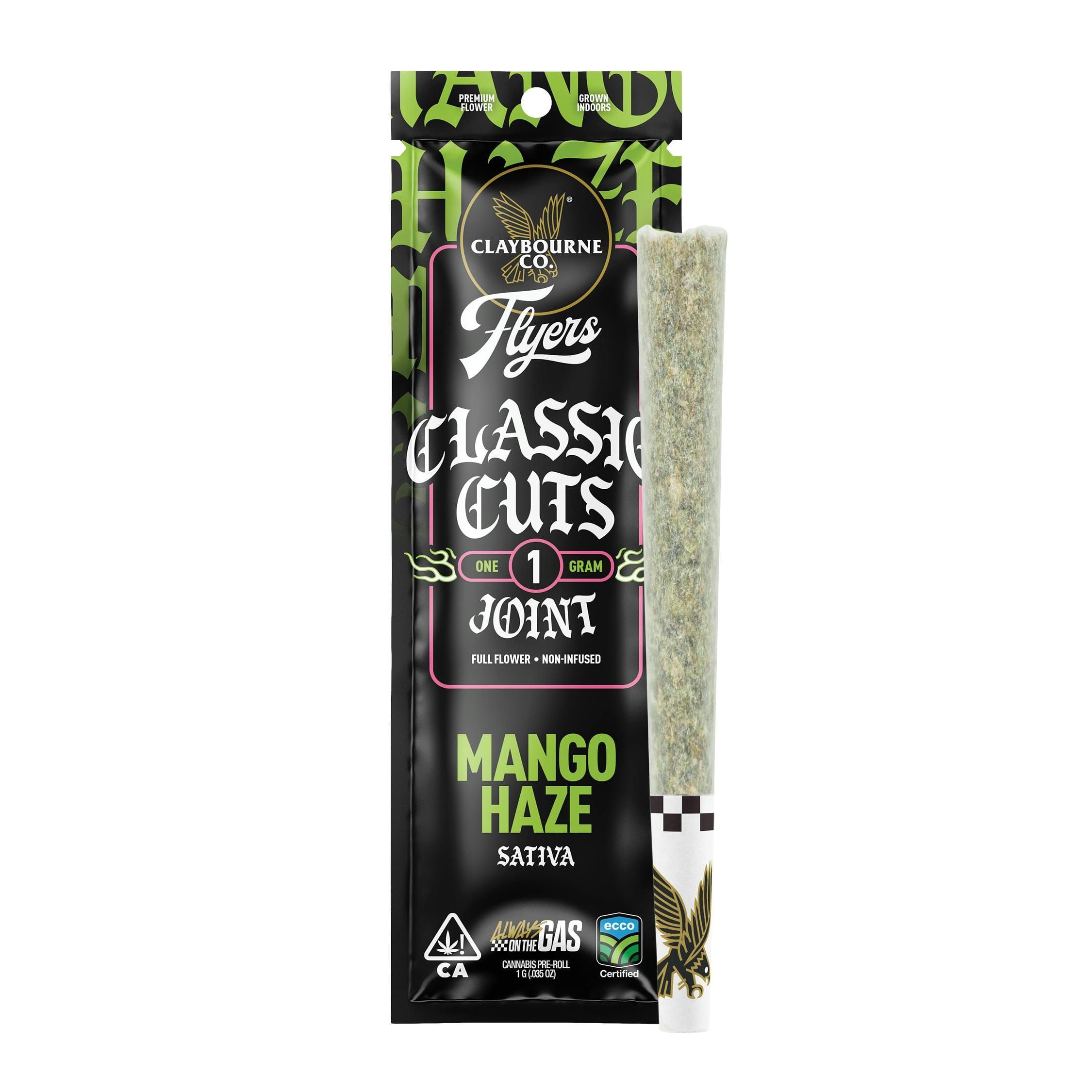 Mango Haze(1g) - Classic Cuts Flyers - CLAYBOURNE CO -  - $9 - Pre-Rolls
