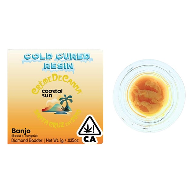 Creme De Canna Coastal Sun Diamond Badder - Banjo (1g Sativa)
