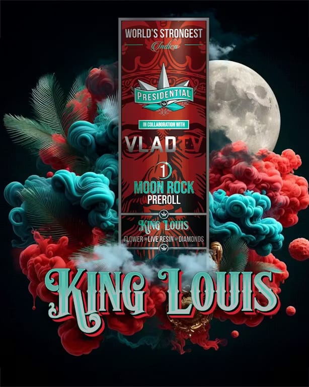King Louis | Moon Rock Preroll [1g] - Presidential -  - $17 - Pre-Rolls