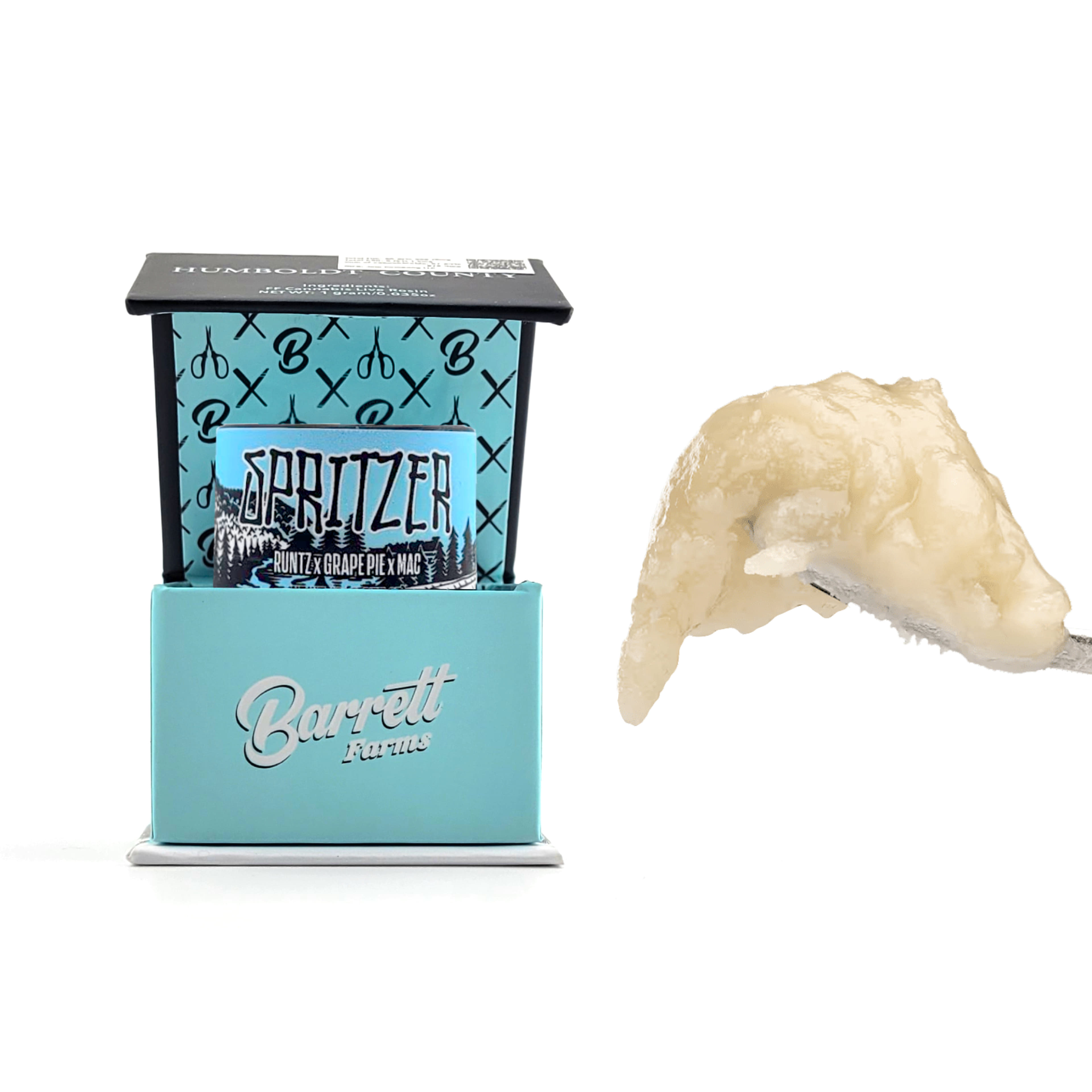 Spritzer - Live Rosin 1G - Barrett Farms - Spritzer Live Rosin (H) - $48 - Concentrates