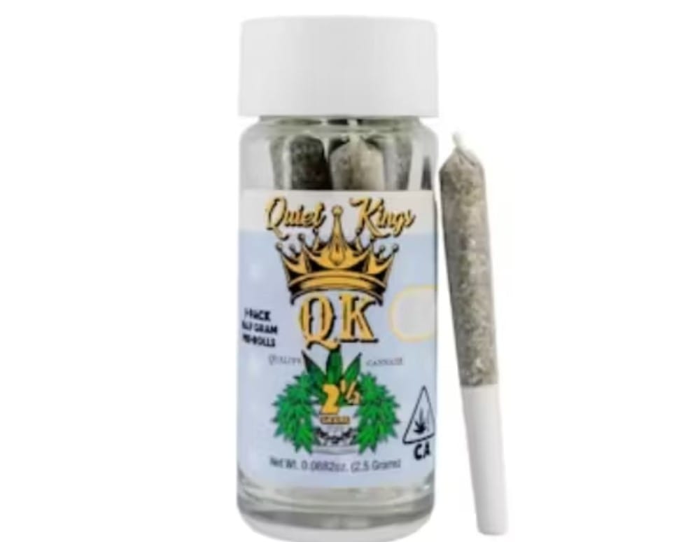 $13.88 5 Pack Gelato OG - Quiet Kings - 5 Pack - $10 - Pre-Rolls