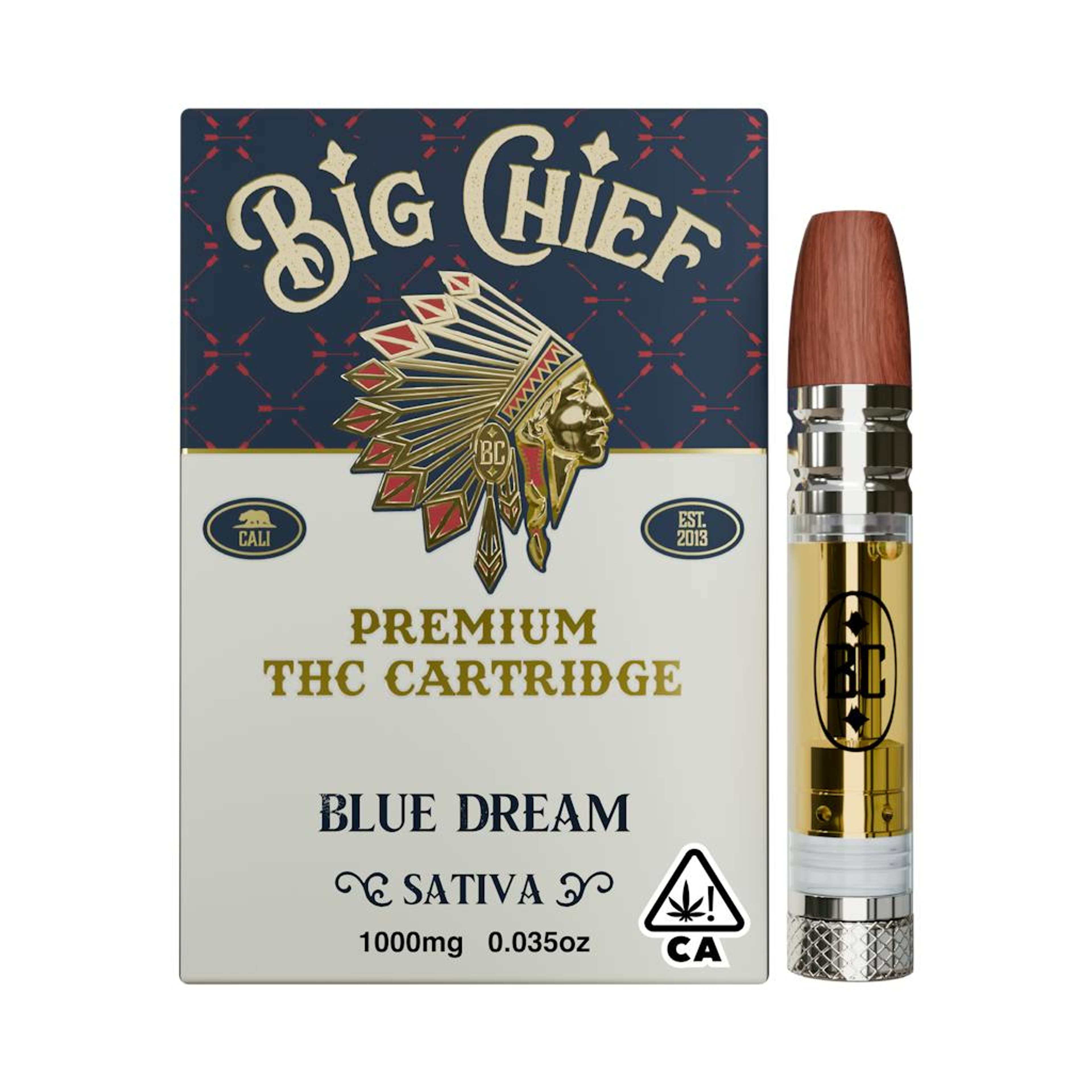 Big Chief 1G - Blue Dream - Big Chief - - $18 - Vape Carts