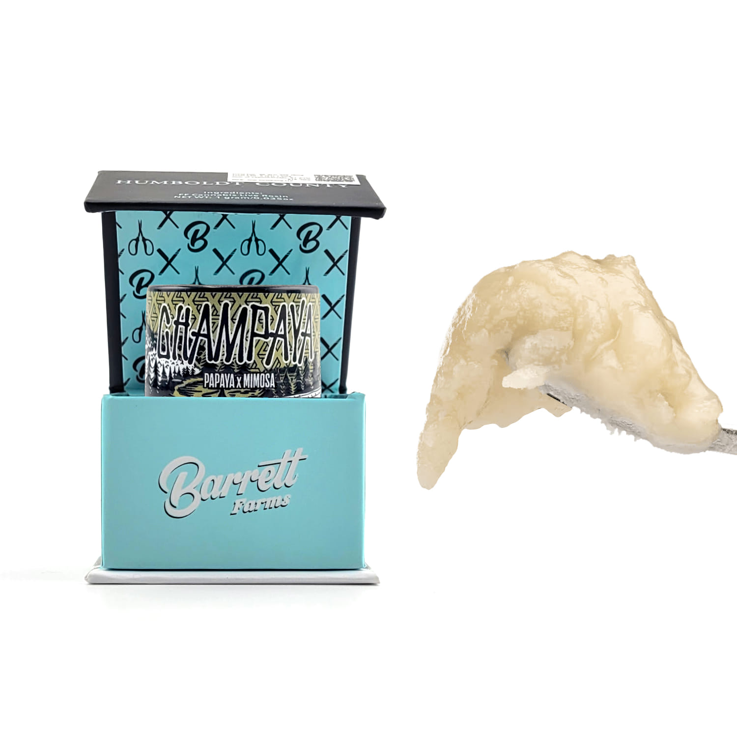 Champaya - Live Rosin 1G - Barrett Farms - Champaya Live Rosin (S) - $42 - Concentrates