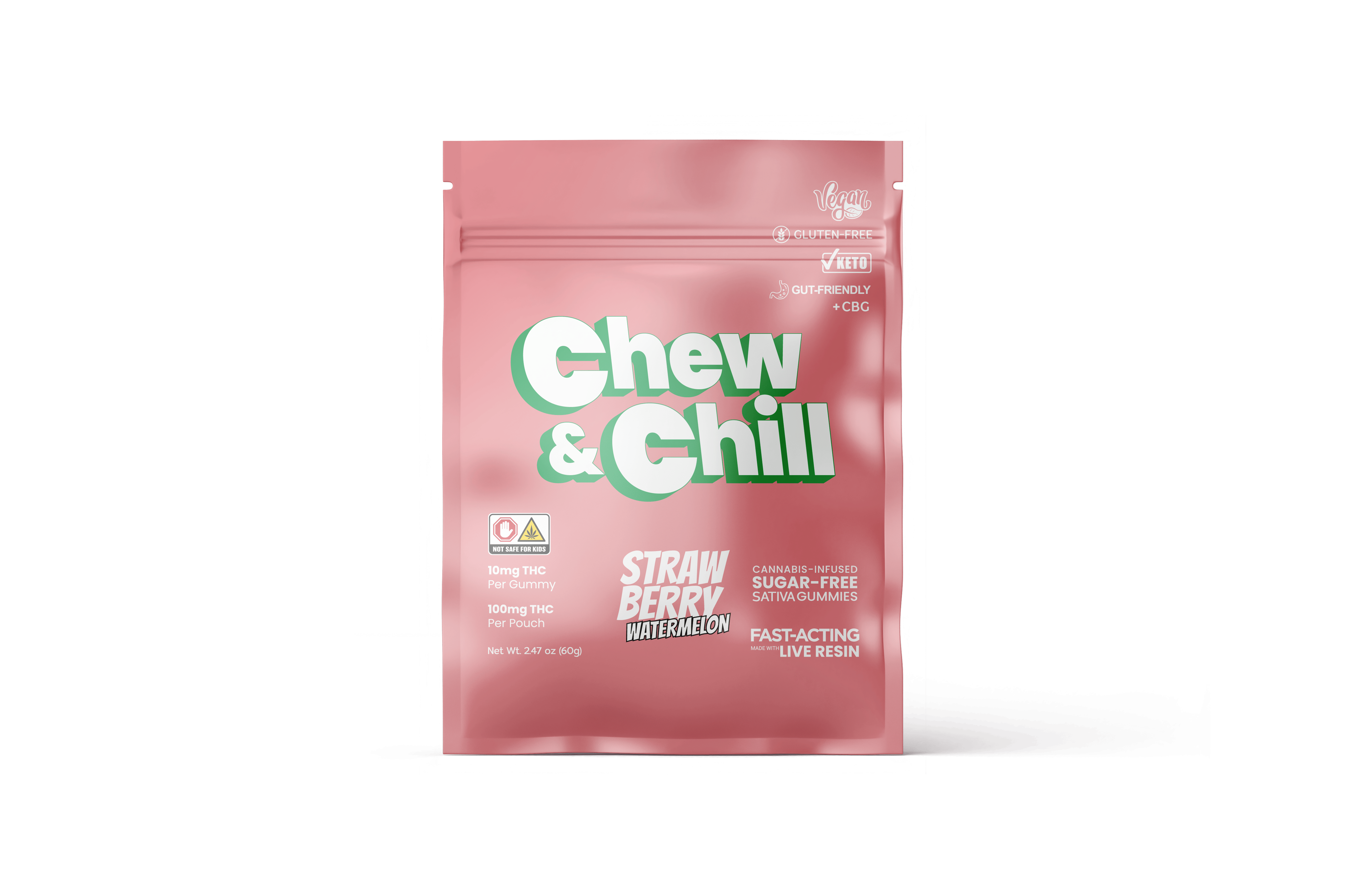 Strawberry Watermelon | Live Resin | 10pk /100mg