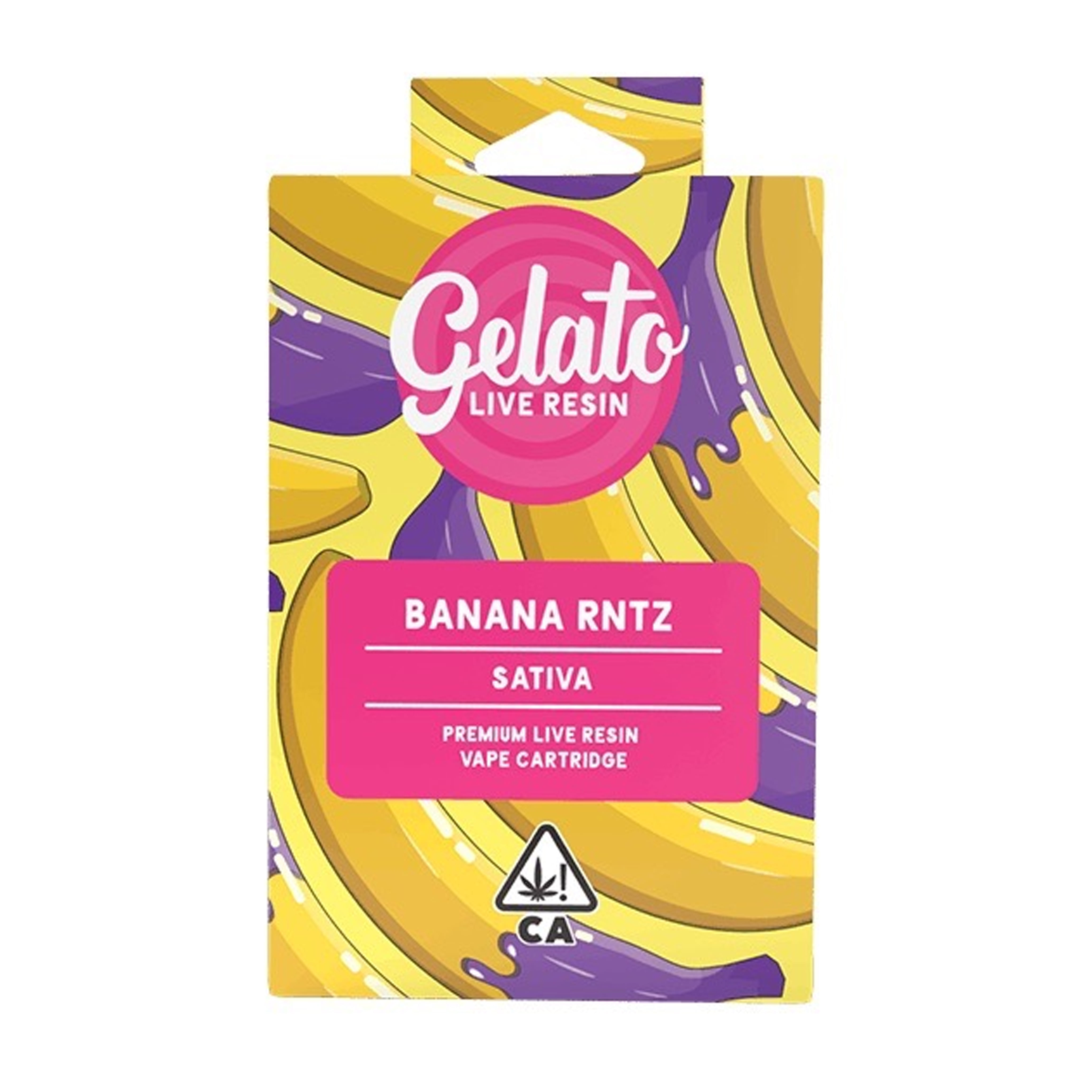 Banana Rntz (S) - 1g Live Cart *B2G1 EVERYDAY* - Gelato Canna Co. - Banana Rntz (S) - $22 - Cartridges