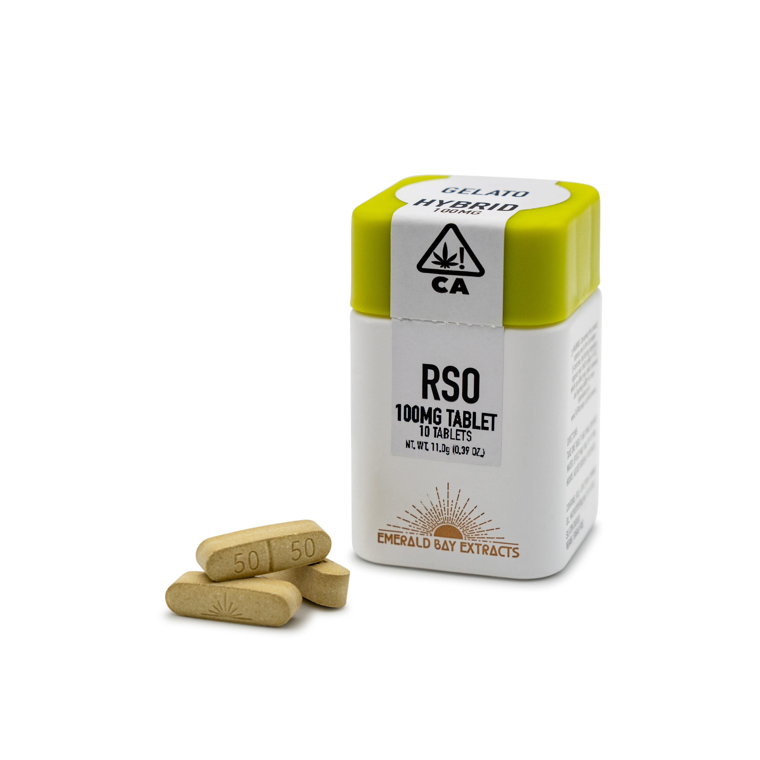 Emerald Bay Extracts: Gelato RSO Tablets
