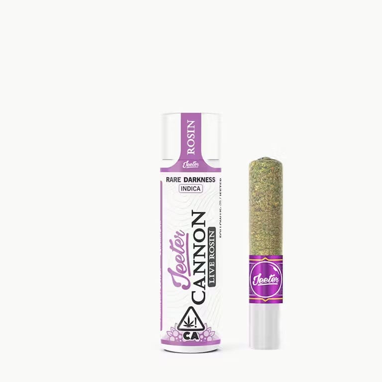 Rare Darkness | Infused Rosin Cannon [1.3g] - Jeeter -  - $44 - Pre-Rolls