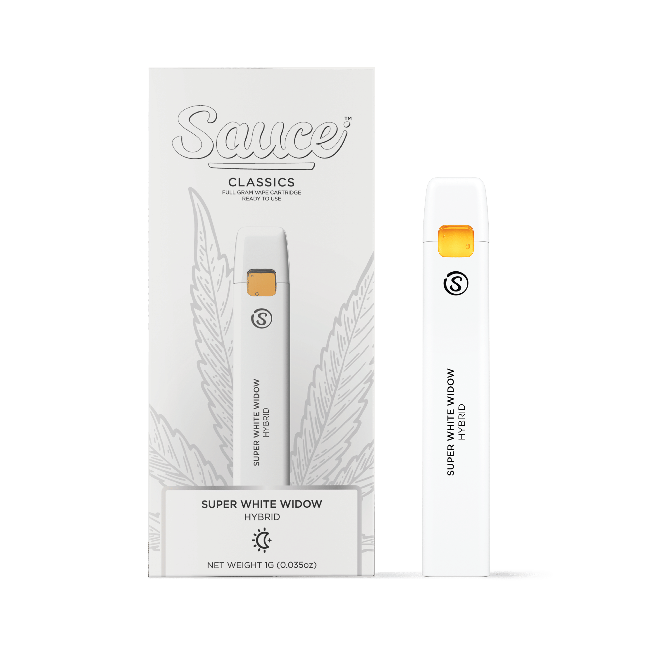 Super White Widow 1G disposable vape - SAUCE -  - $25 - Vapes