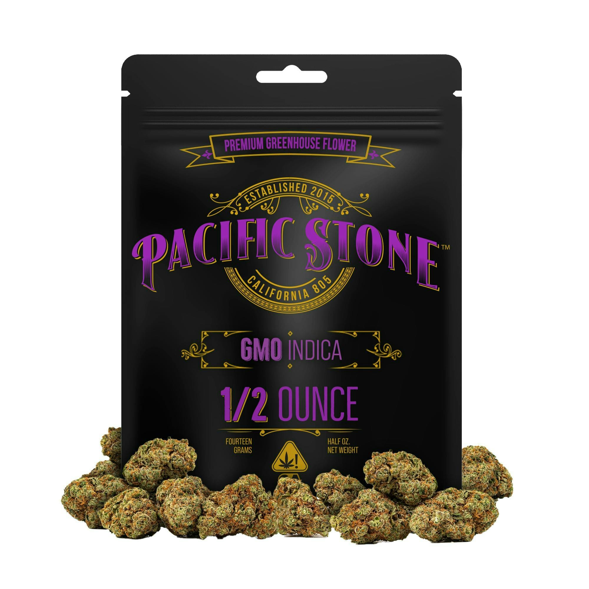 PR OG - 14g - Pacific Stone - Half Ounce Indica - $62 - Flower (14 Grams)
