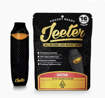 Jeeter: Vortex (S) All-In-One Live Resin Disposable - 1g - Jeeter -  - $40 - Disposables