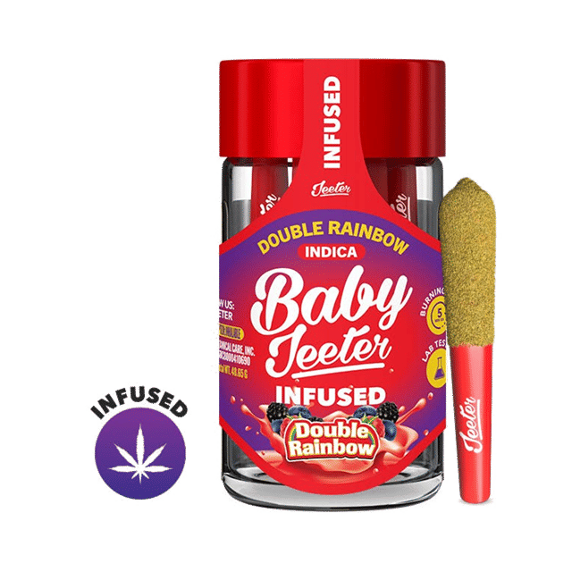 Double Rainbow - Baby Jeeter - Infused Pre-Rolls