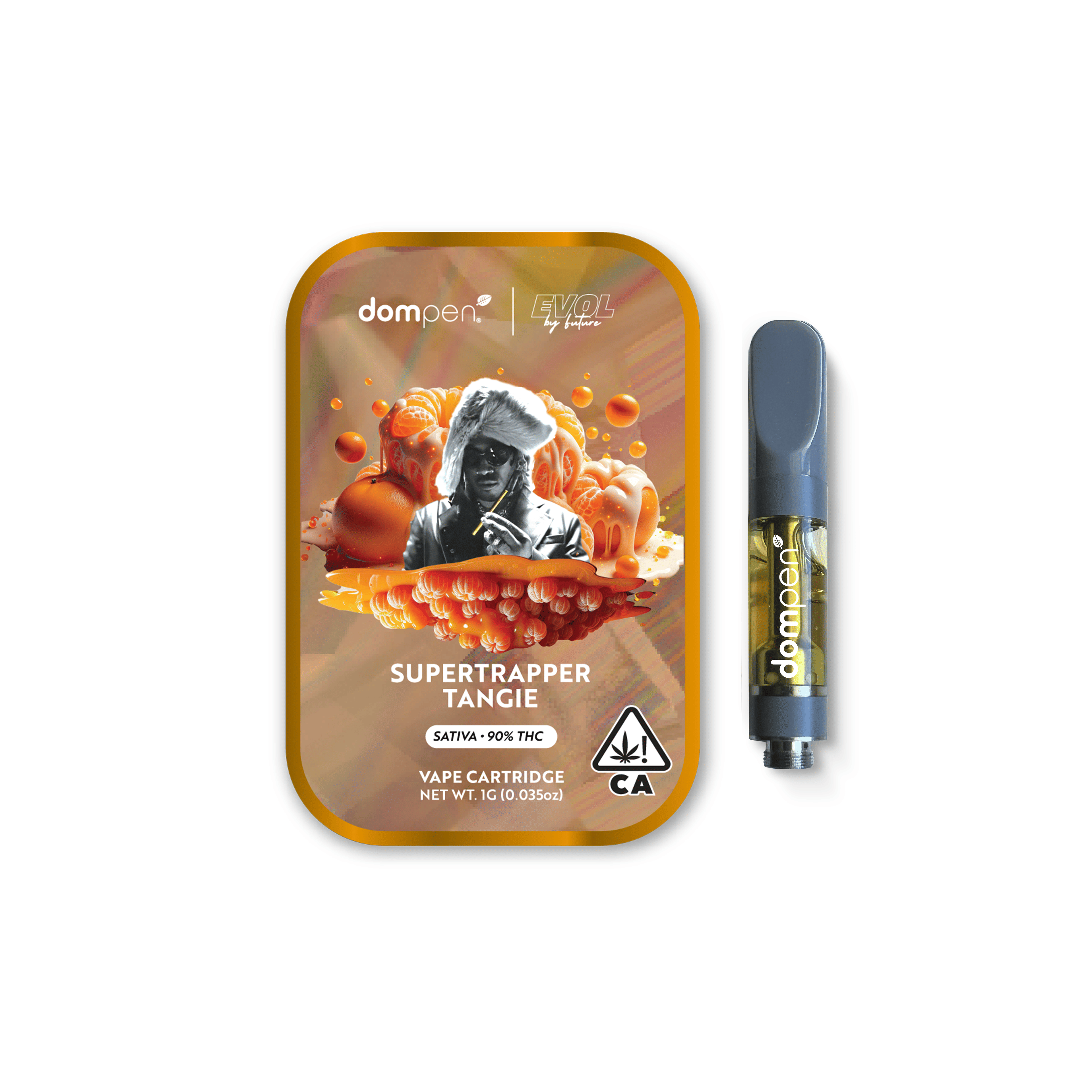 1G SUPER TRAPPER TANGIE CARTRIDGE - Dom Pen - - $18.75 - Vaporizer