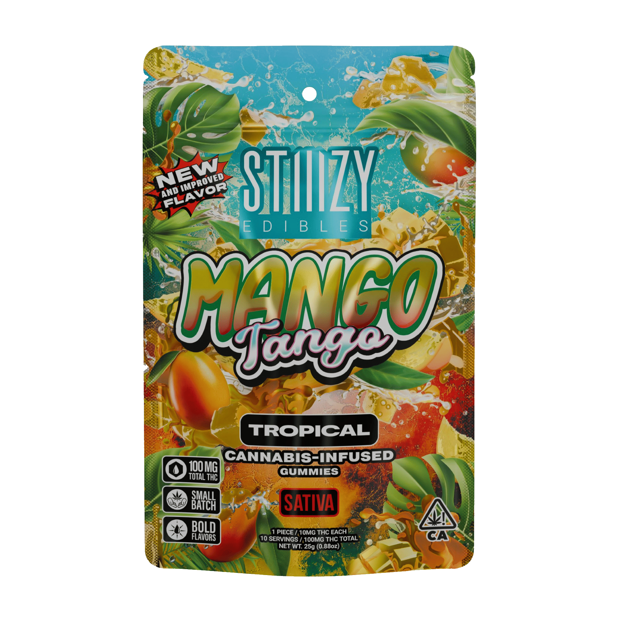 Tropical Mango Tango - Gummies - STIIIZY - 10 Gummies - $13.99 - Edibles