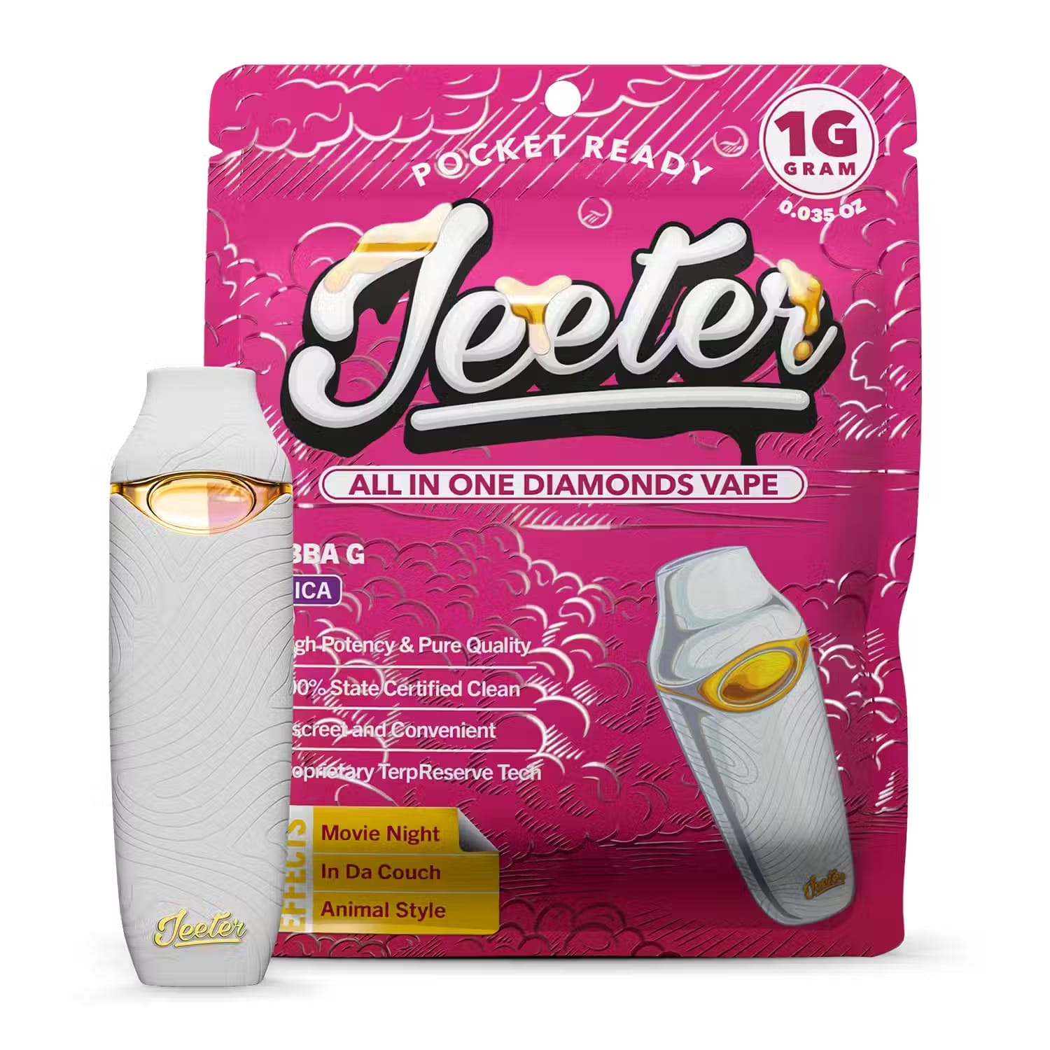 Bubba G | AIO Liquid Diamond Vape [1g] - Jeeter -  - $35 - Vape Pens