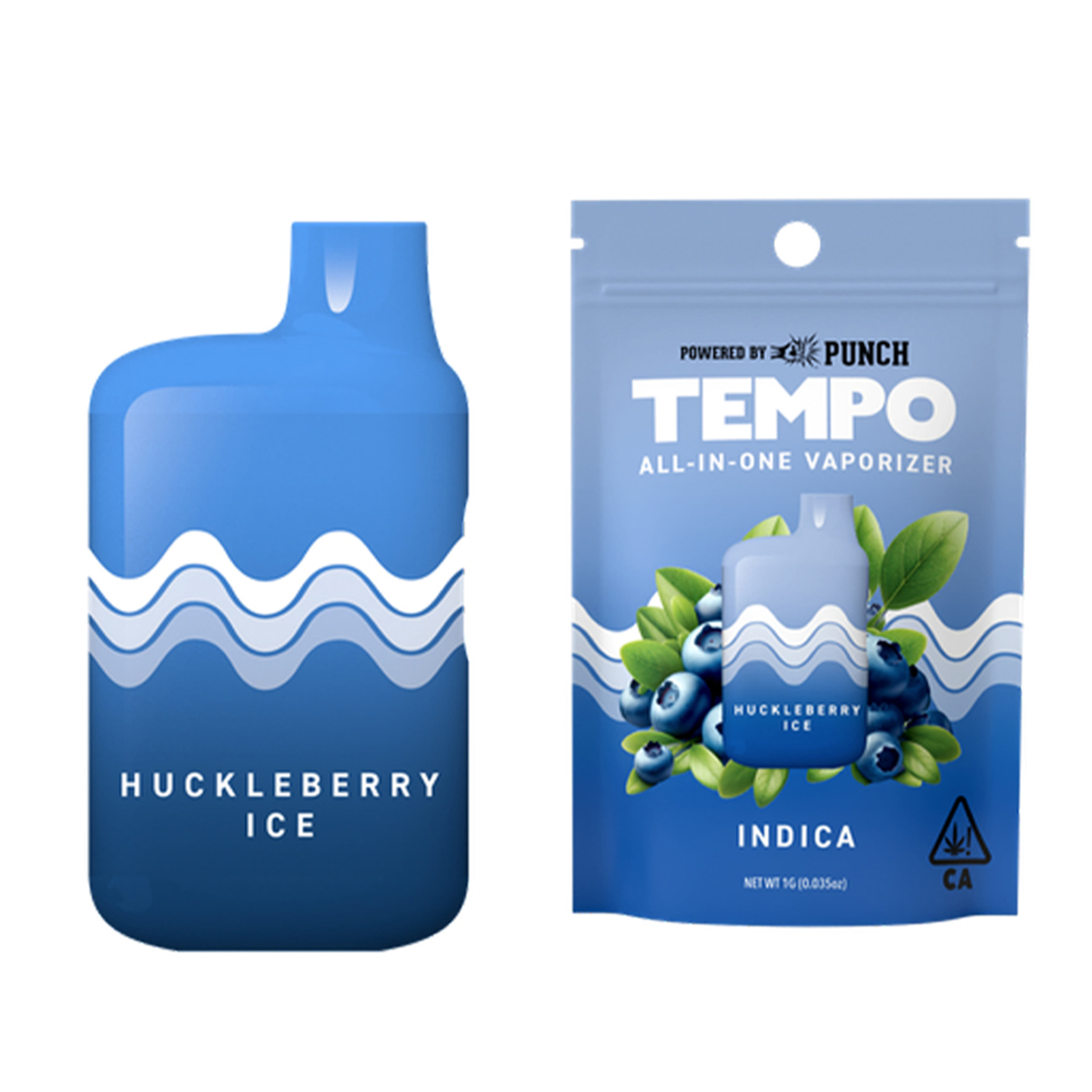 Huckleberry Ice AIO (I) ** B2G1 EVERYDAY ** - TEMPO - Huckleberry Ice (I) - $25 - Vape Cartridge