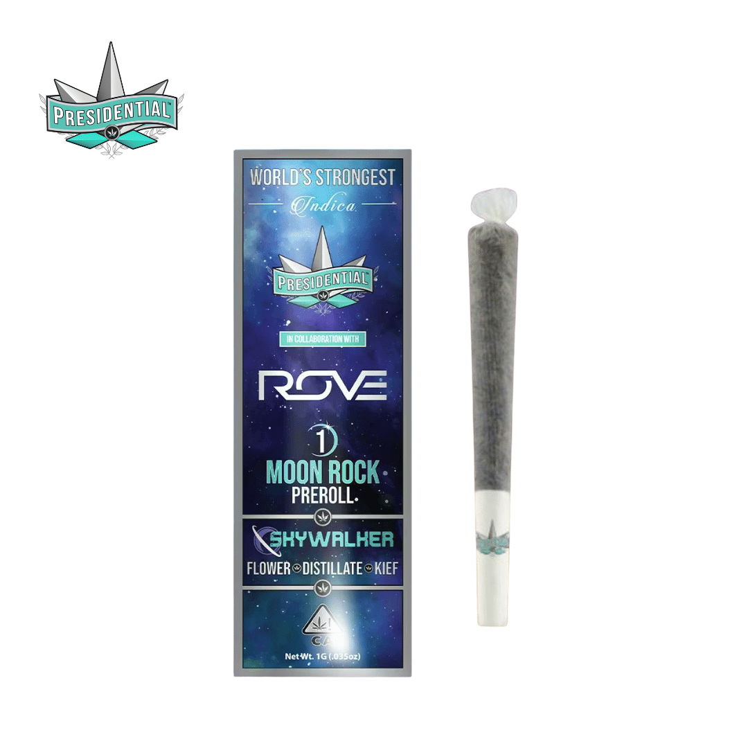 Presidential x THC Design - Skywalker - Moon Rock Pre-Roll - 1g - Presidential -  - $12.99 - Pre-Rolls