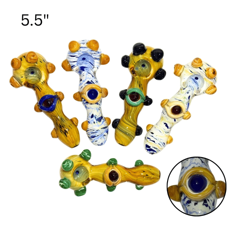 $25 - 5" Hand Pipe with Eye - The Showcase - Eye Hand Pipe - $25 - Accessories