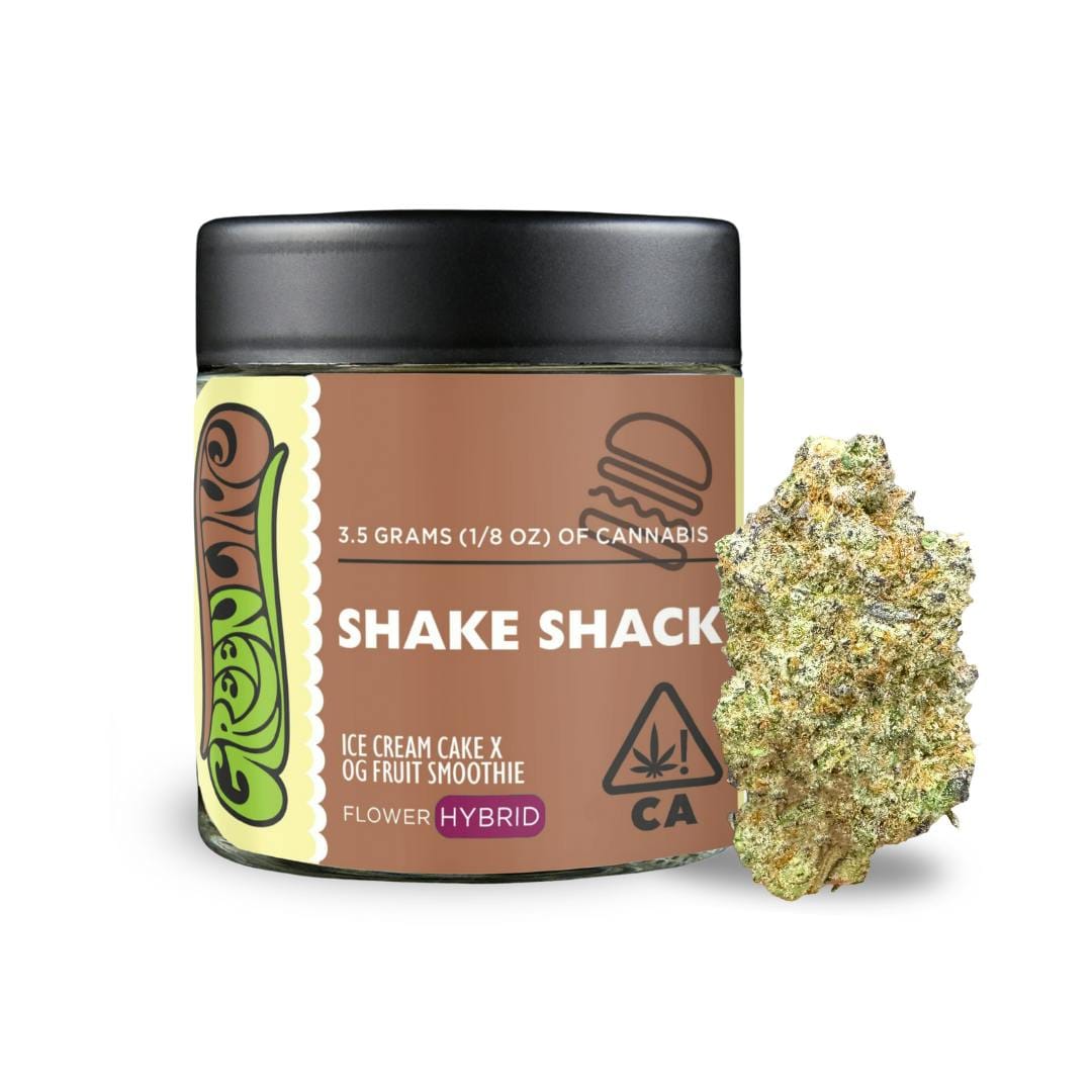 Greenline: Shake Shack - 1/8 oz - Indoor - Indica Hybrid - 3.5g - Greenline -  - $50 - Indoor Flower