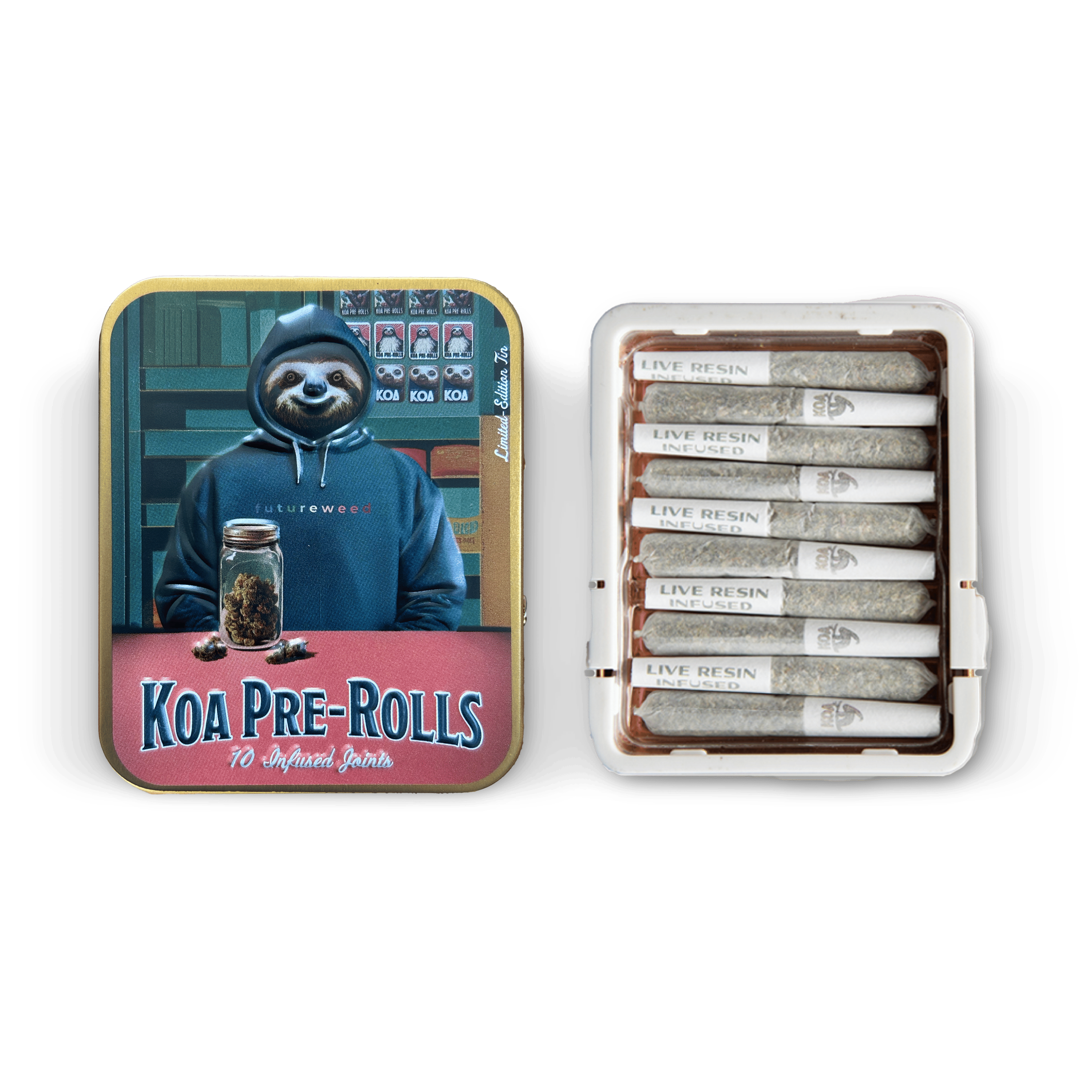 King Louis XIII x Watermelon (3.5g) Infused Pre-Rolls - 10 Pack - KOA - - $30 - Pre-Rolls