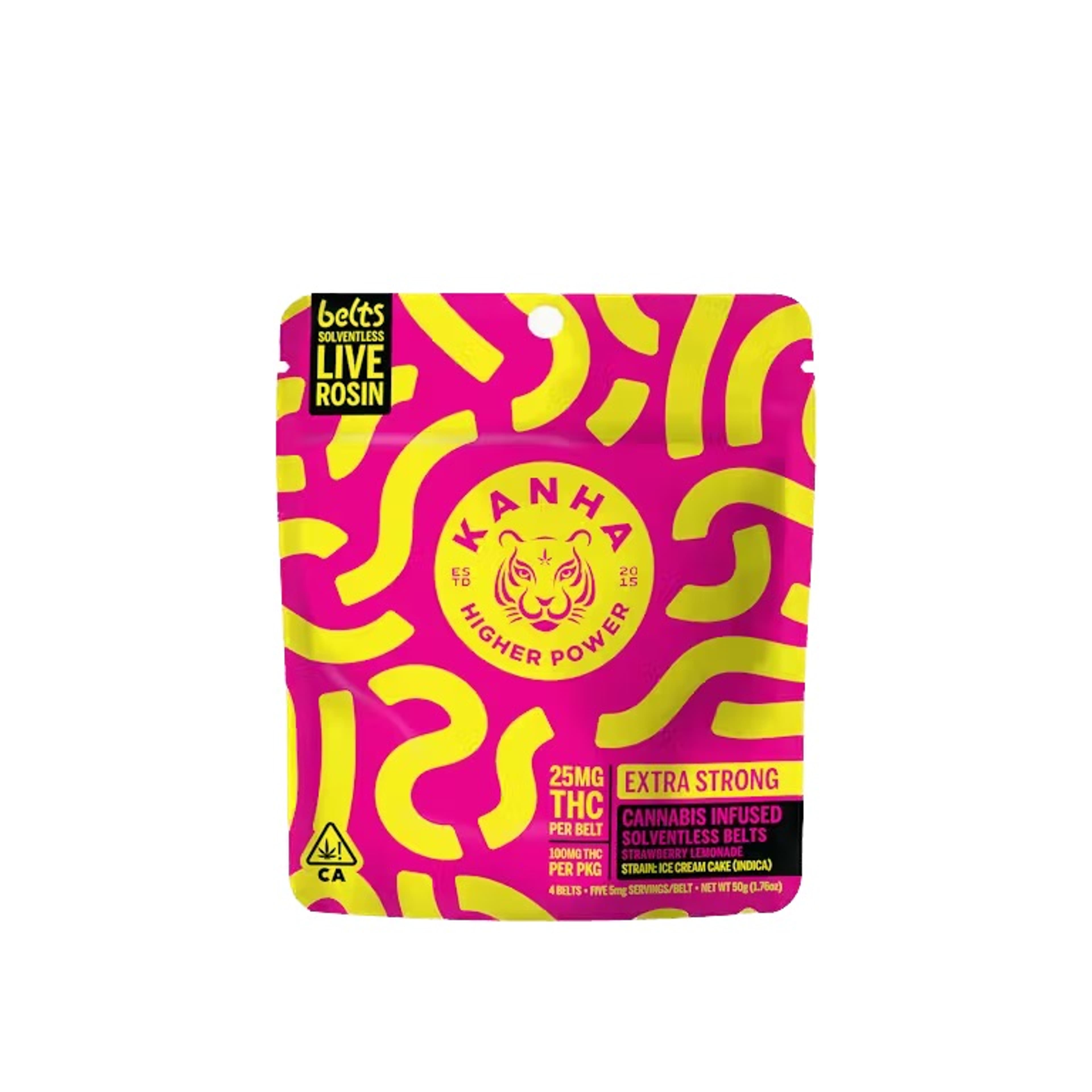 NANO Strawberry Lemonade | Solventless Rosin Belts - Kanha - - $25 - Edibles