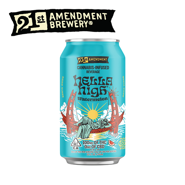 Hella High - Watermelon - 12 fl oz - 100mg