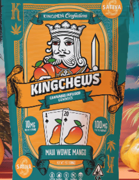 Maui Wowie Mango | 100mg THC 10 Pack Gummies | KingChews