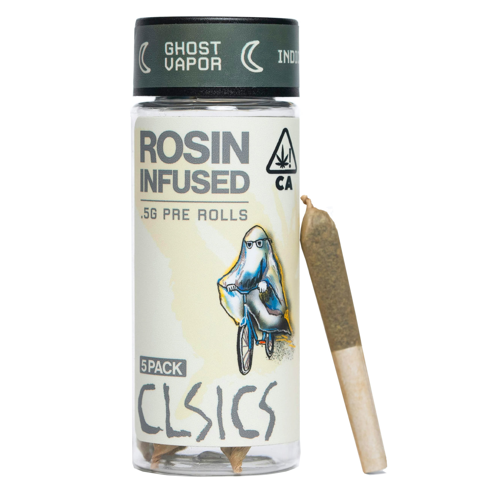 Ghost Vapor (I) Rosin Pre Roll 5 Pack - CLSICS - Ghost Vapor (I) - $39 - Pre-Rolls