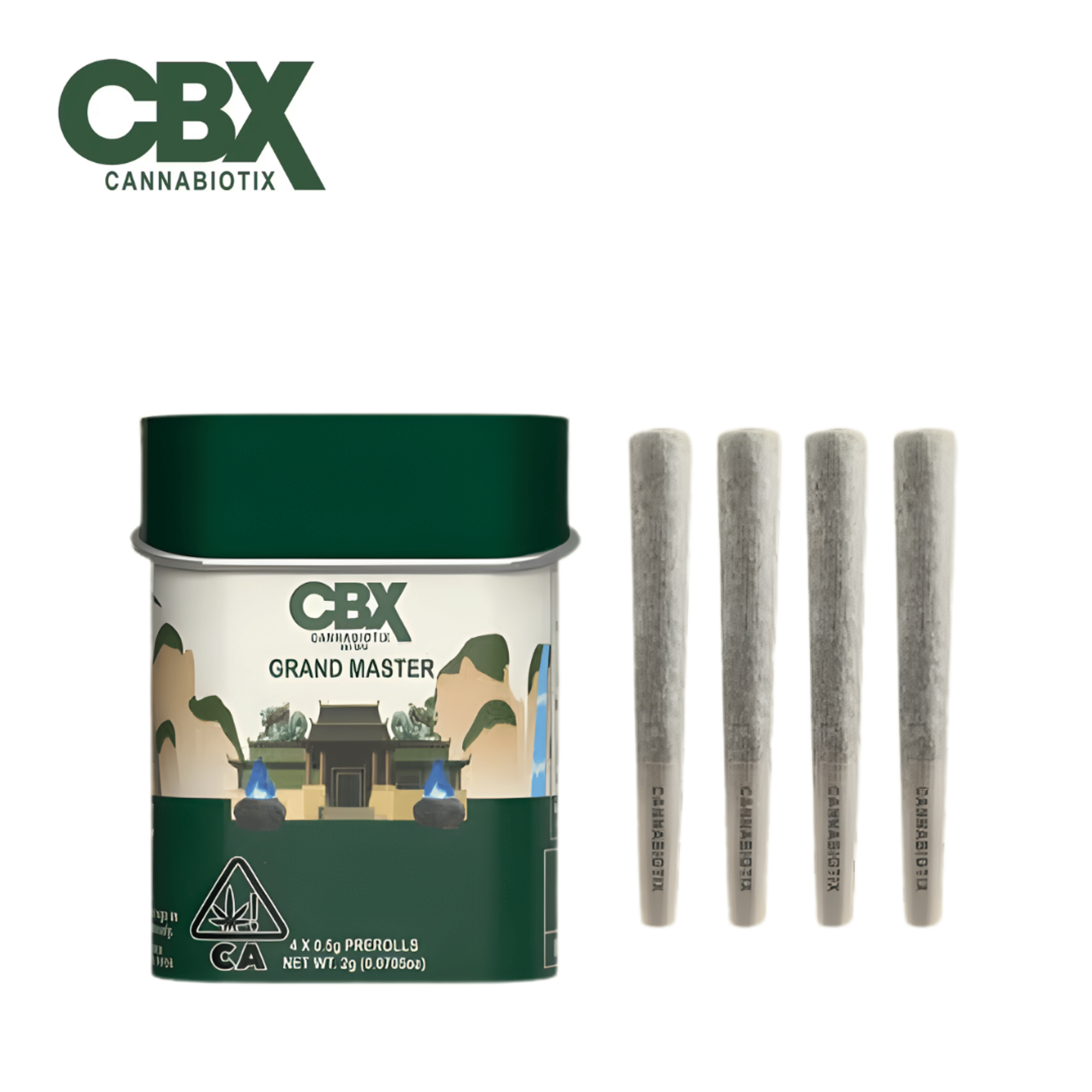 CBX - Grand Master - Pre-Roll Pack - 2g - Cannabiotix - Grand Master - $24.99 - Pre-Roll Packs