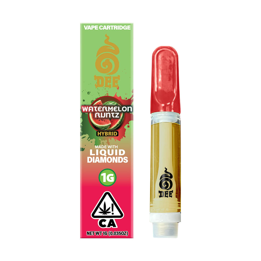 Watermelon Runtz (H) 1g Cart - Dee Thai - Watermelon Runtz (H) - $18 - Cartridges
