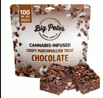 Big Pete's Marshmallow Treats - Big Petes - Chocolate - $20 - Edibles