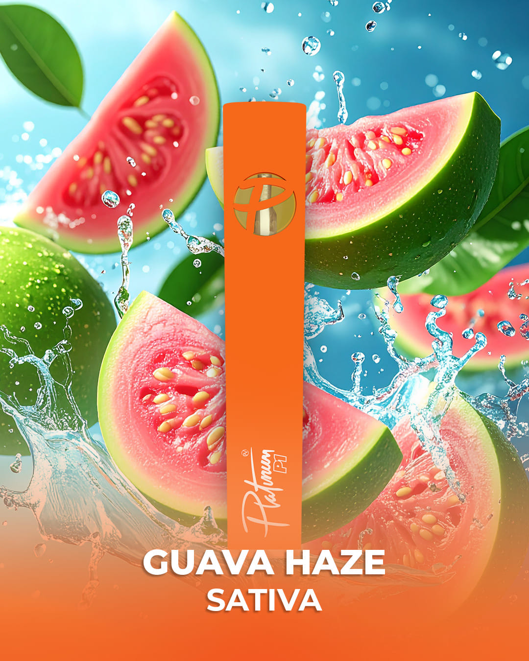 Guava Haze 1g Disposable - Platinum Vape -  - $14.40 - Vapes