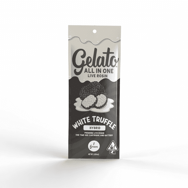 White Truffle - 1g Rosin Disposable - Gelato - 1g  Dispo - Hybrid - $25 - All-In-One (Disposables)