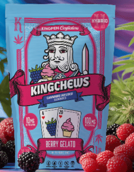 Berry Gelato | 100mg THC 10 Pack Gummies | KingChews