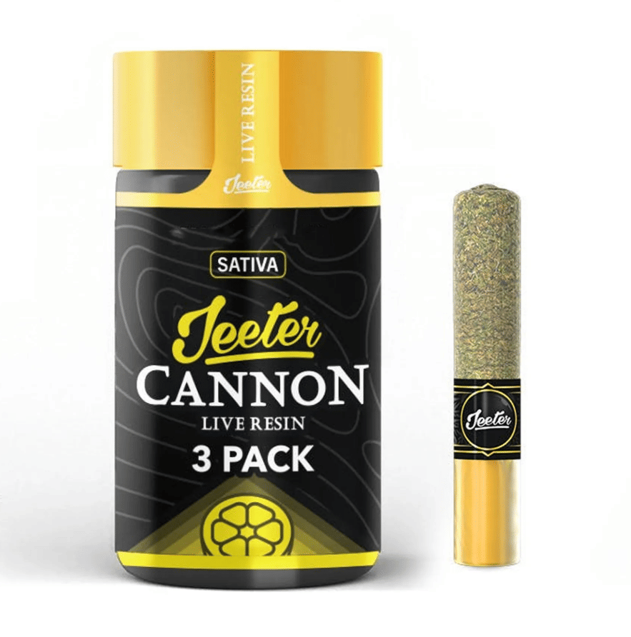 Sour Diesel (S) Live Resin Cannon - 3pk *B2G1 EVERYDAY* - Jeeter - Sour Diesel (S) 3pk - $26.35 - Pre-Rolls
