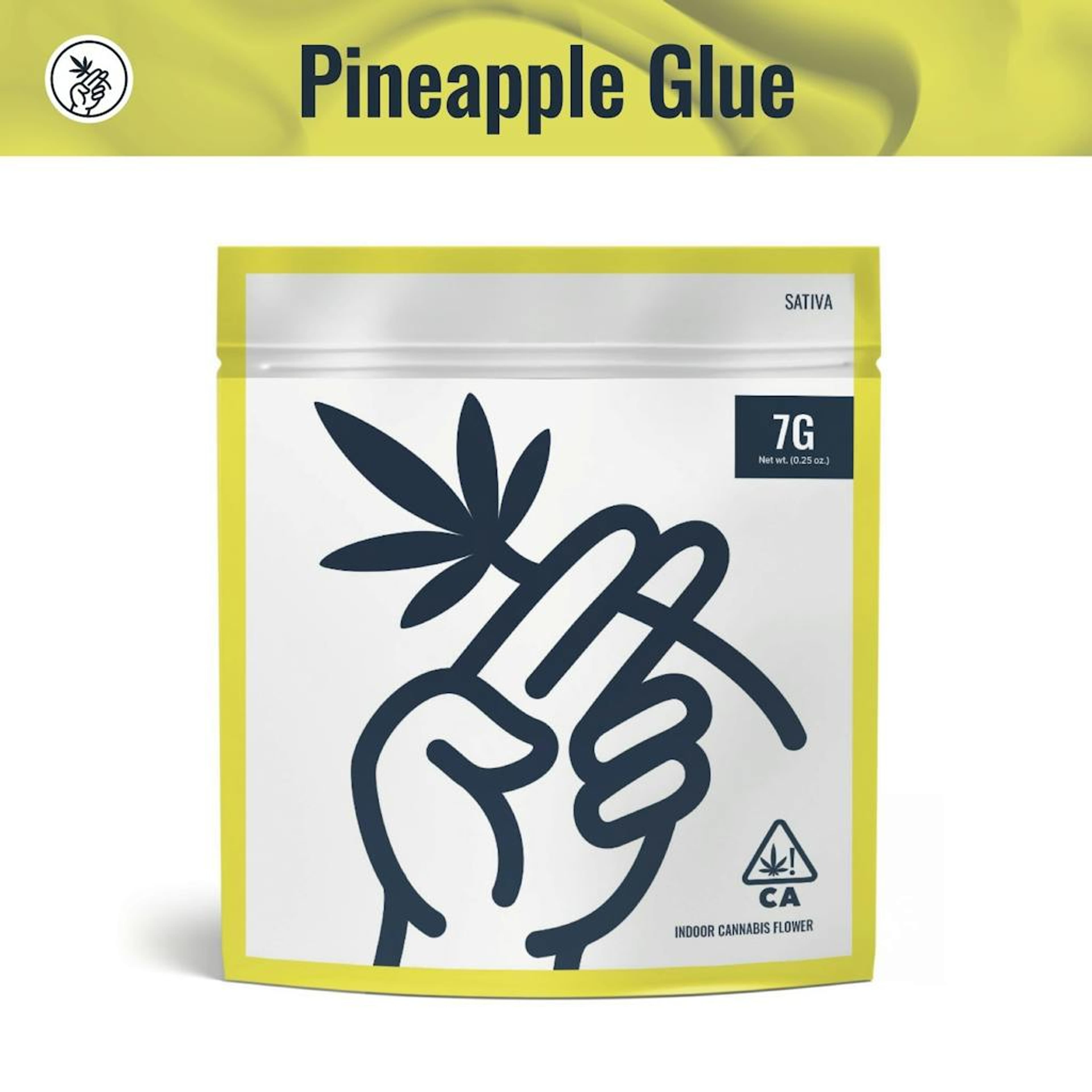 Pineapple Glue - 7g smalls - WeGrow - 7g - Sativa - $42 - Flower/Infused Flower (7 Grams)