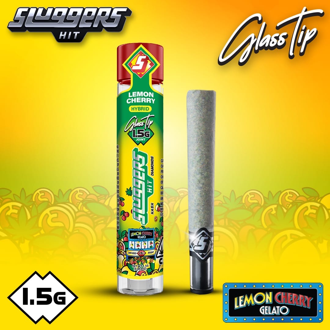 Lemon Cherry Gelato | Infused Pre Roll  [1.5g] - Sluggers -  - $23 - Pre-Rolls