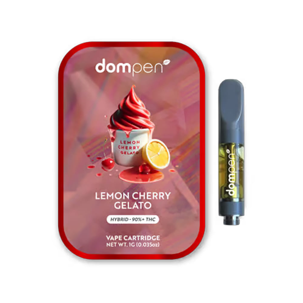 Lemon Cherry Gelato (H) 1g Cart *B2G1 EVERYDAY* - Dom Pen - Lemon Cherry Gelato (H) - $25.20 - Cartridges