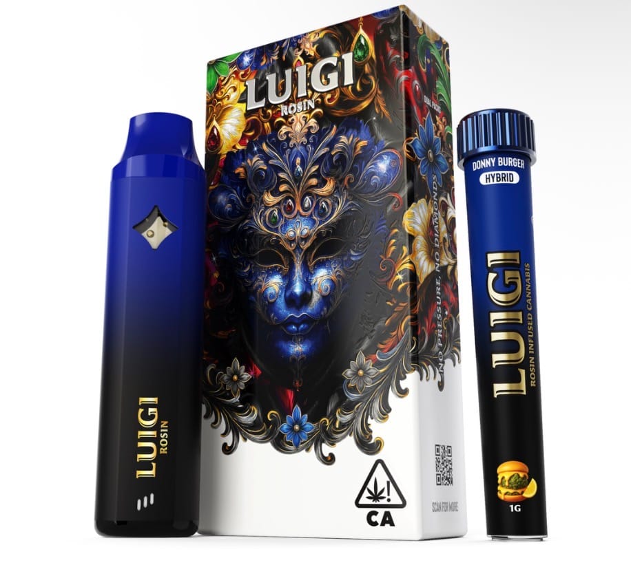 Luigi - Rosin Donny Burger AIO 1g + Infused Bubble Hash Rosin Pre-Roll 1G PROMO - Luigi - Luigi - Rosin Donny Burger AIO 1g + Infused Bubble Hash Rosin Pre-Roll 1G PROMO - $72 - Disposable