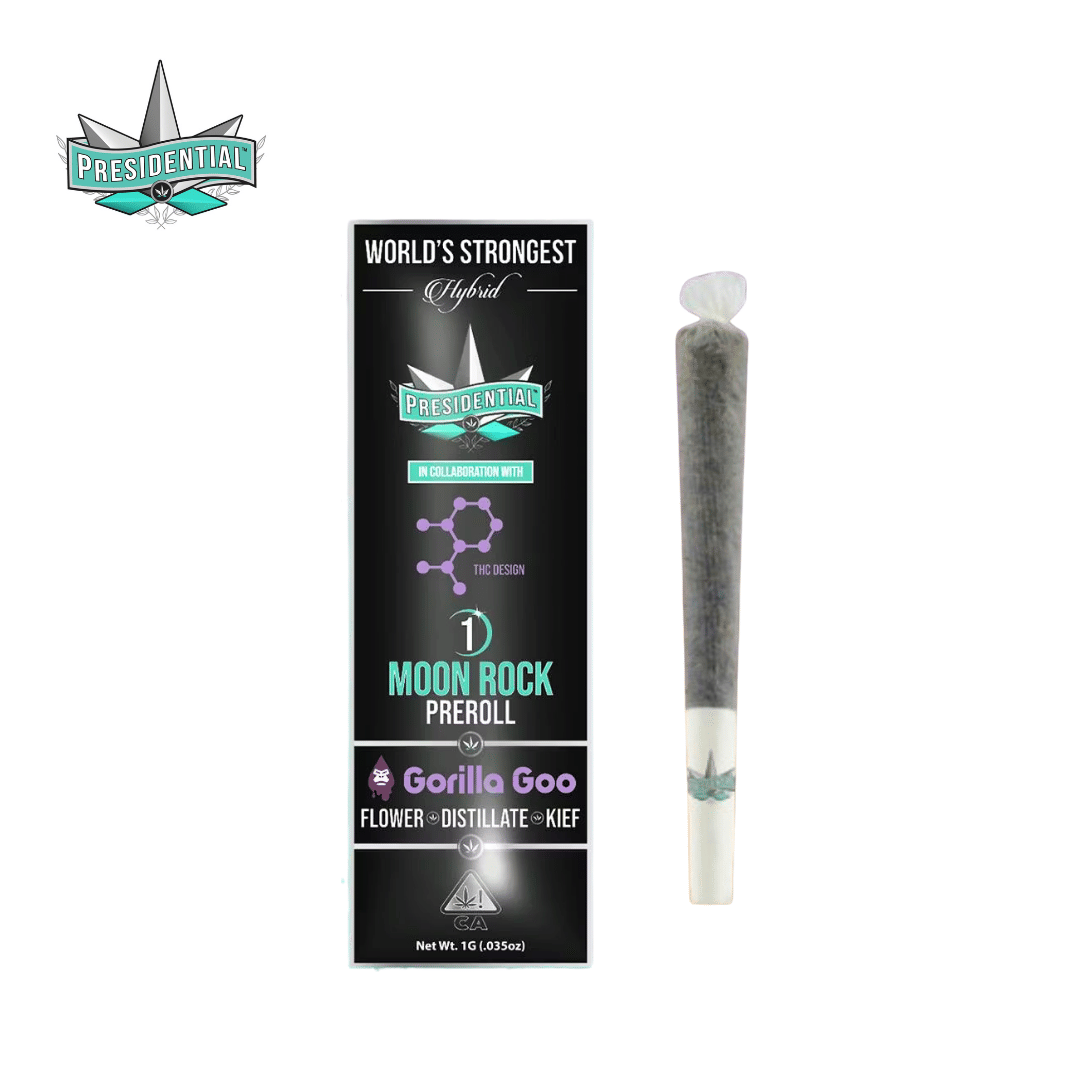 Presidential x Rove - Gorilla Goo - Moon Rock Pre-Roll - 1g - Presidential - Gorilla Goo - $12.99 - Pre-Rolls