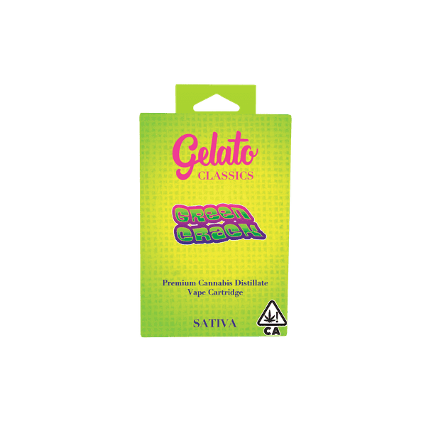 Green Crack - 1g Cartridge - Gelato - 1g  Cart - Sativa - $25 - 510 Cartridges