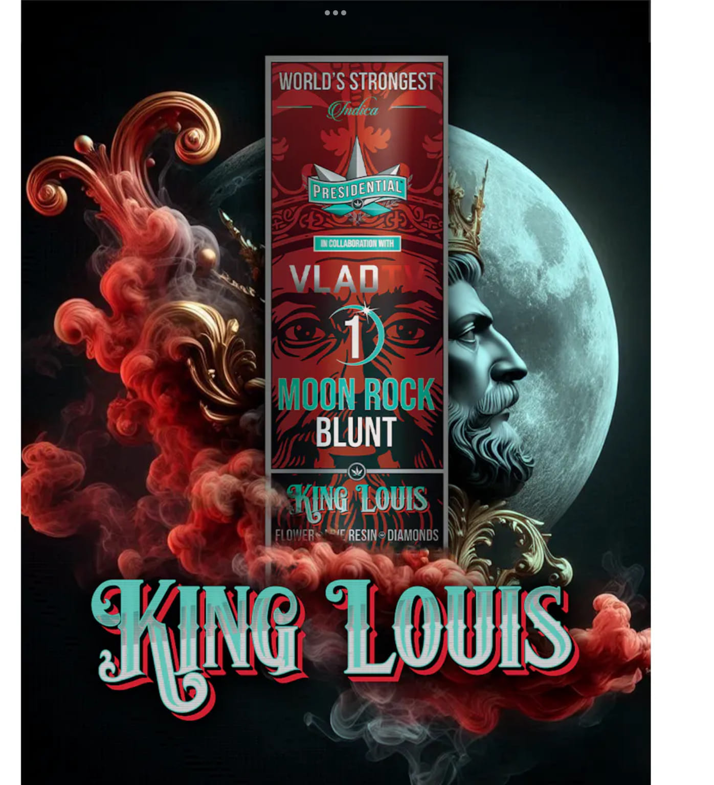 Presidential: King Louis Moon Rock Blunt