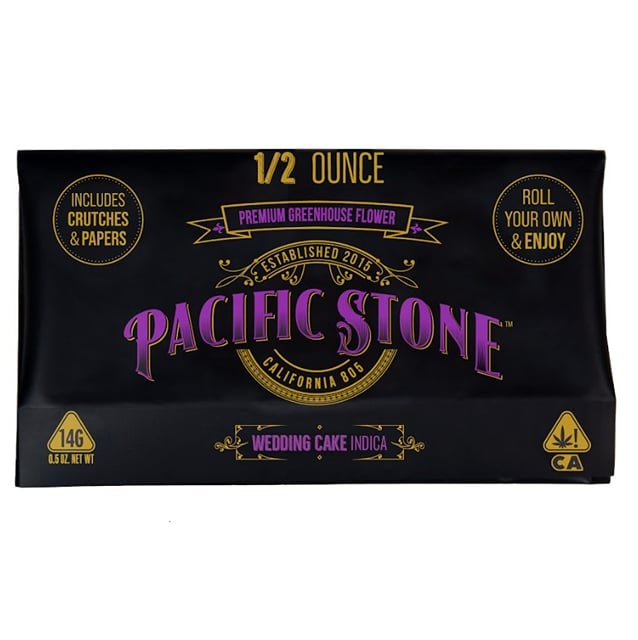 Pacific Stone Roll Your Own Shake Flowers - Wedding Cake (14g Indica)