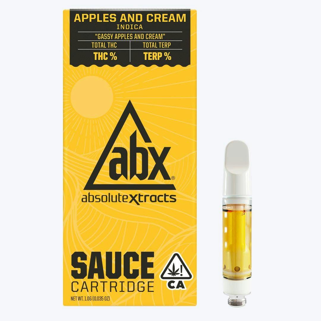 Apples and Cream Cart 1g - ABX / absoluteXtracts -  - $38 - Cartridges